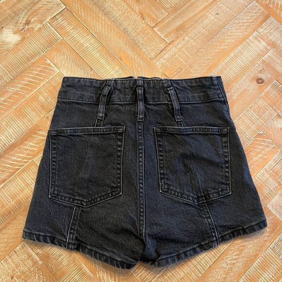 Reformation Dark Denim Jean Shorts - Picture 9 of 9